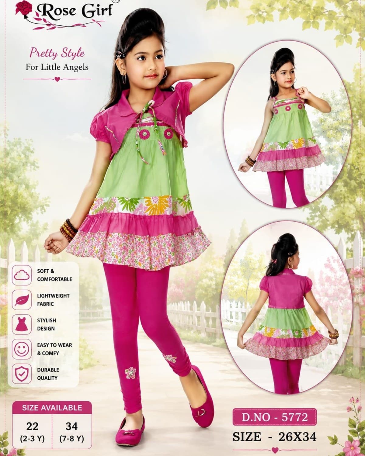 5772-26/34-ROSE GIRL — image 1