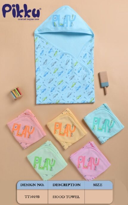 TT1019B-HOOD TOWEL-PIKKU